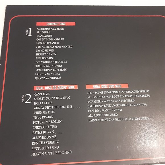 2PAC Set of 3 CDs All Eyez On Me, Loyal to the Game, 2 Pac Pac's Life - Picture 4 of 16